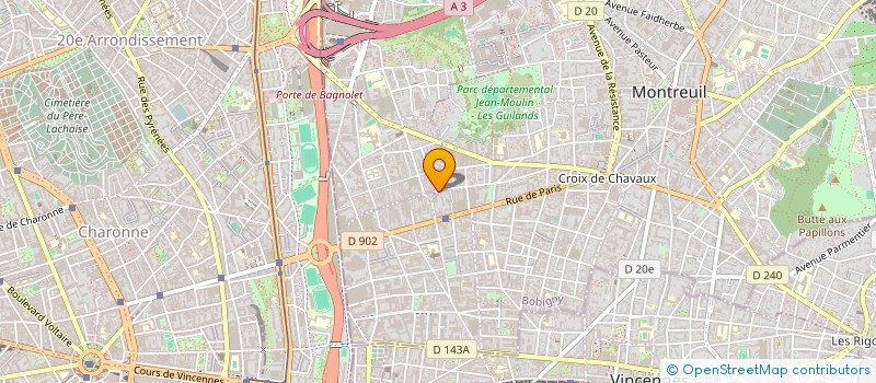 localisation de l'entreprise MONSIEUR SINAN UZUNALP à MONTREUIL