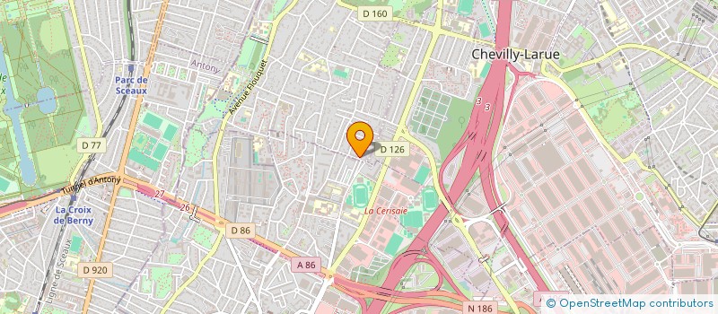 localisation de l'entreprise MONSIEUR SINANE BOUZIANE  L'HAY-LES-ROSES