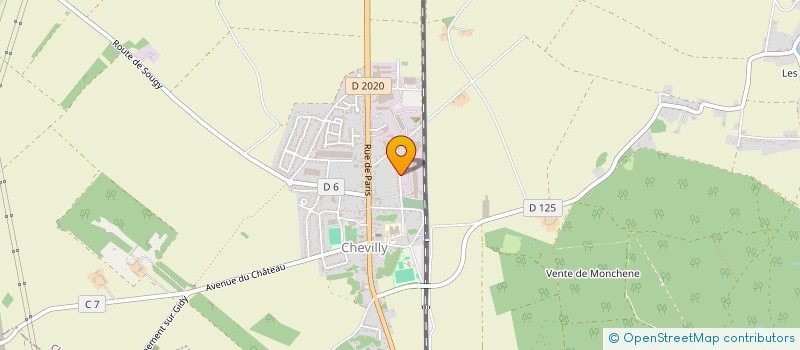 localisation de l'entreprise MONSIEUR SINANE EL HADDAD à FLEURY-LES-AUBRAIS