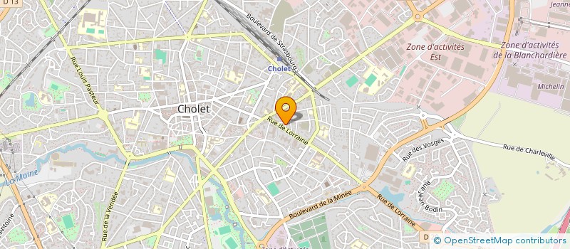 localisation de l'entreprise MONSIEUR SINASI GUNEY à CHOLET