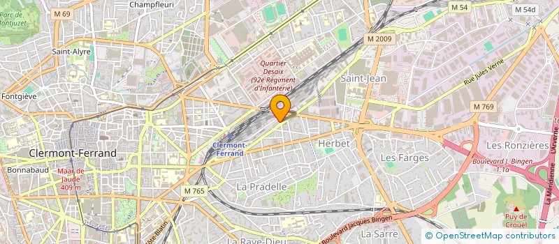 localisation de l'entreprise MONSIEUR SINASI TURKOGLU à CLERMONT-FERRAND