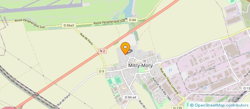 localisation de l'entreprise MONSIEUR SINATH MUTH  MITRY-MORY