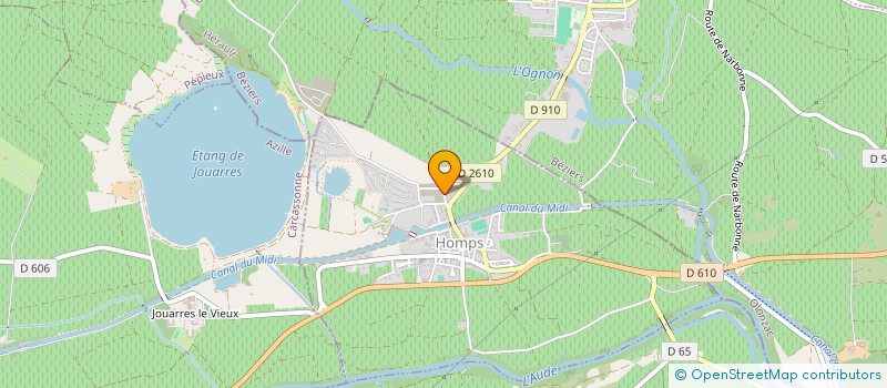 localisation de l'entreprise MONSIEUR SINAY BISSIERE  HOMPS