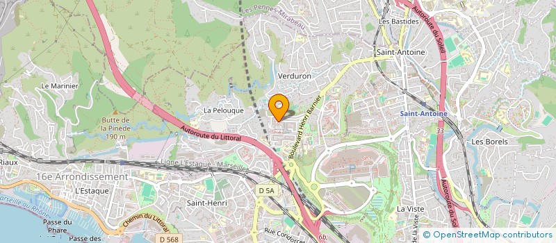 localisation de l'entreprise MONSIEUR SINCAR KOCER à MARSEILLE
