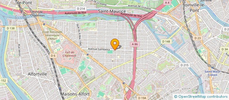 localisation de l'entreprise MONSIEUR SINCLAIR FRENTZEL  MAISONS-ALFORT