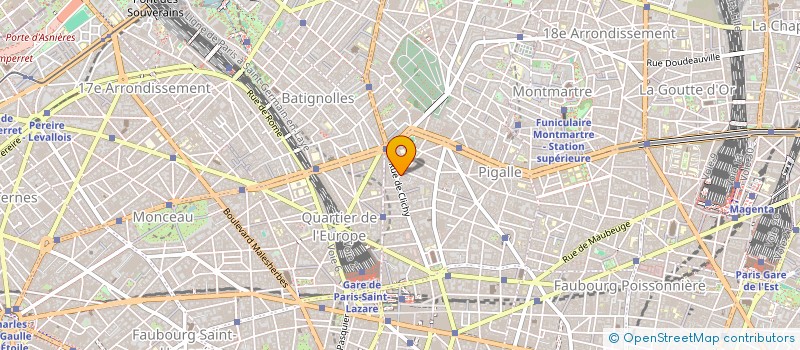 localisation de l'entreprise MONSIEUR SINCLAIR KOUMBOU  PARIS