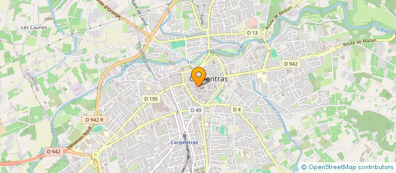 localisation de l'entreprise MONSIEUR SINCLAIR PIGNARD  CARPENTRAS