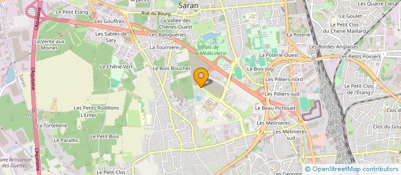 localisation de l'entreprise MONSIEUR SINDE VE  SARAN