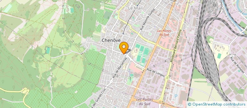 localisation de l'entreprise MONSIEUR SINENE BAHRI  CHENOVE