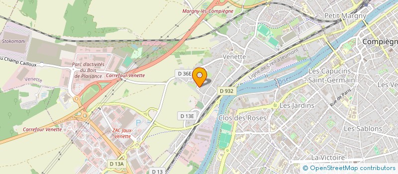 localisation de l'entreprise MONSIEUR SING KUI  VENETTE