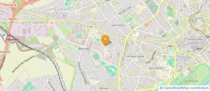localisation de l'entreprise MONSIEUR SINGH BABALPREET à CAEN
