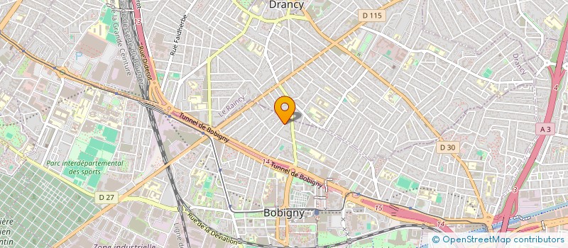 localisation de l'entreprise MONSIEUR SINGH DARSHAN  BOBIGNY