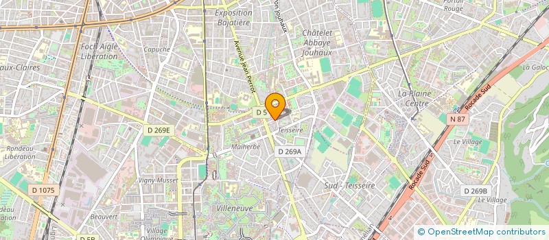 localisation de l'entreprise MONSIEUR SINGH RANJIT  GRENOBLE