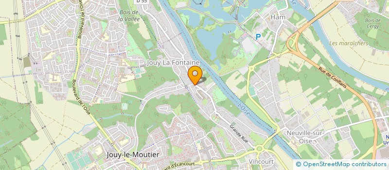 localisation de l'entreprise MONSIEUR SINGH SUKHWINDER  JOUY-LE-MOUTIER