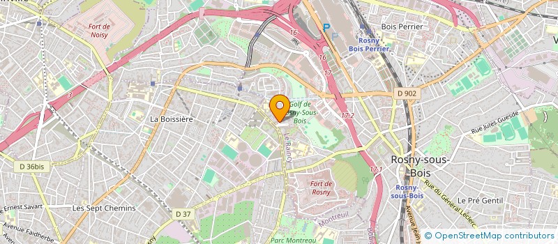 localisation de l'entreprise MONSIEUR SINGHARAJAH MAHANDRAN à ROSNY-SOUS-BOIS