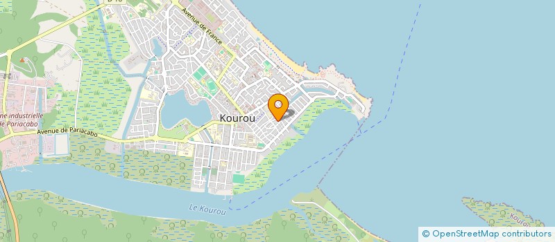 localisation de l'entreprise MONSIEUR SINIMA ANAKABA à KOUROU