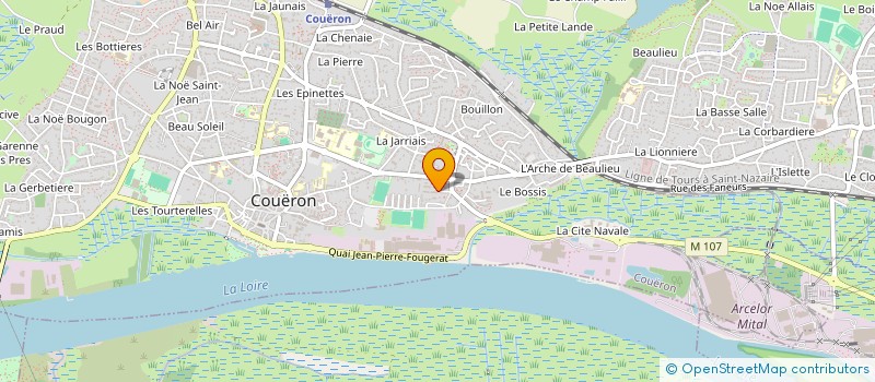 localisation de l'entreprise MONSIEUR SINISA NINKOVIC à COUERON