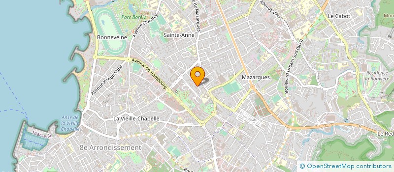 localisation de l'entreprise MONSIEUR SINISA SEDLAR  MARSEILLE