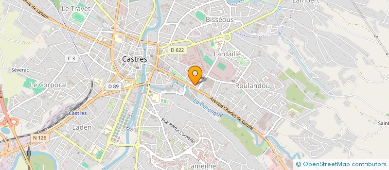 localisation de l'entreprise MONSIEUR SINITH LY à CASTRES