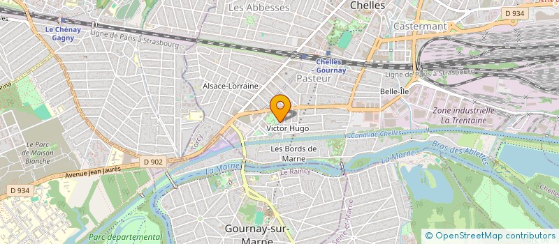 localisation de l'entreprise MONSIEUR SINNATHAMBY MAHATHEVAN  CHELLES