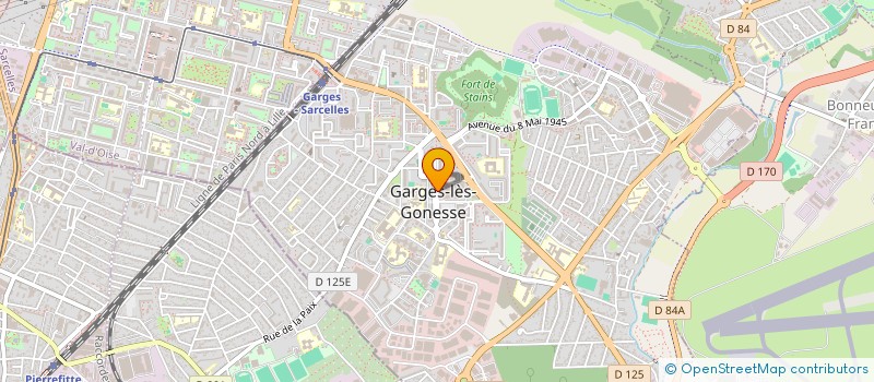 localisation de l'entreprise MONSIEUR SINNATHAMBY RANJITKUMAR  GARGES-LES-GONESSE