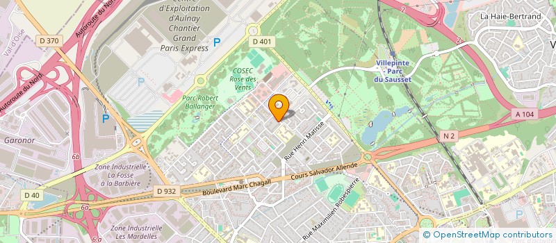 localisation de l'entreprise MONSIEUR SINTHUJAN SIVAGURU à AULNAY-SOUS-BOIS
