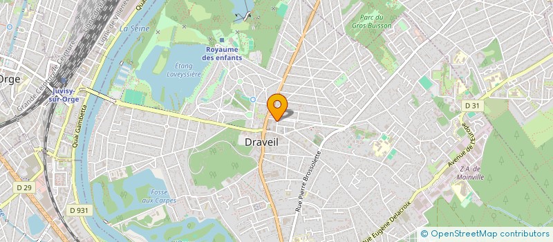 localisation de l'entreprise MONSIEUR SINXAY SOUVANNAVONG  DRAVEIL