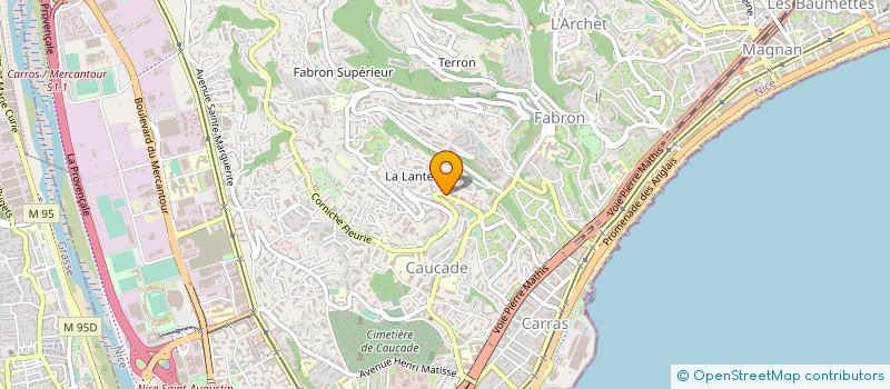 localisation de l'entreprise MONSIEUR SIPHA MEN à NICE