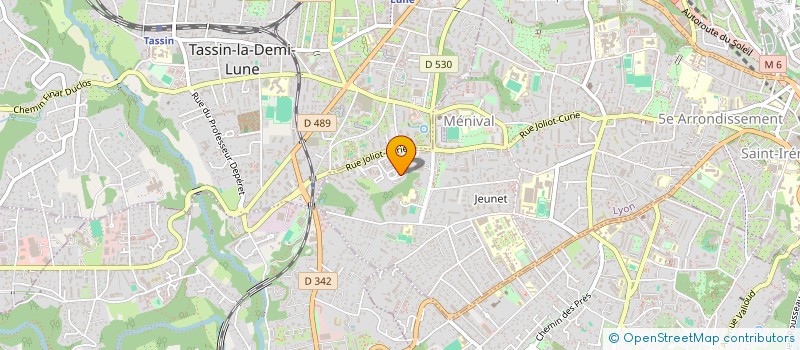 localisation de l'entreprise MONSIEUR SIRABAH CHAFA  SAINTE-FOY-LES-LYON