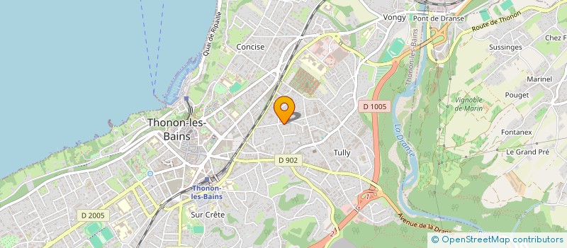 localisation de l'entreprise MONSIEUR SIRACETTIN CELIK à THONON-LES-BAINS