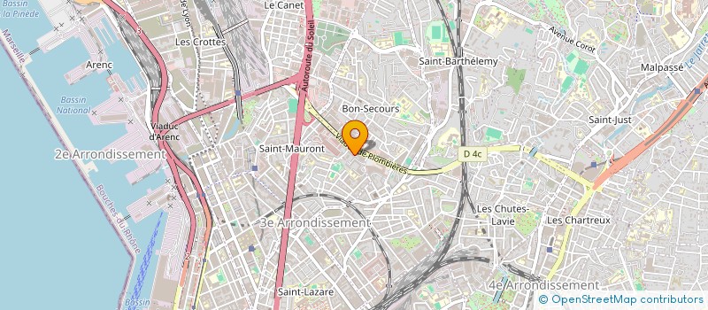 localisation de l'entreprise MONSIEUR SIRADIOU DIALLO à MARSEILLE