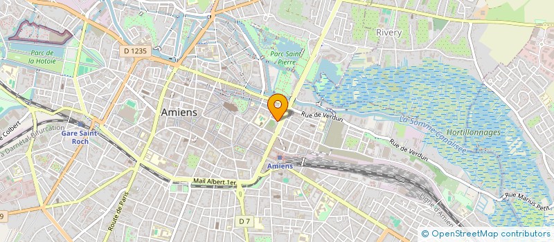 localisation de l'entreprise MONSIEUR SIRAJ BEN HLEL à AMIENS