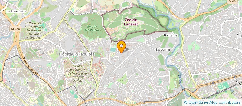 localisation de l'entreprise MONSIEUR SIRAJUL HASAN à MONTPELLIER