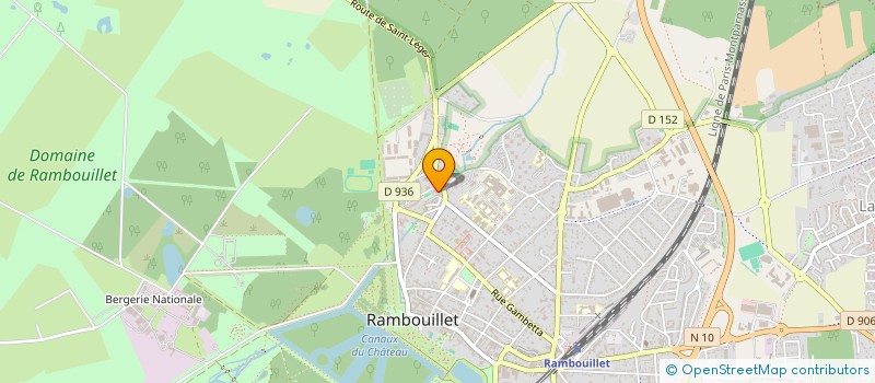 localisation de l'entreprise MONSIEUR SIRE GAYE à RAMBOUILLET