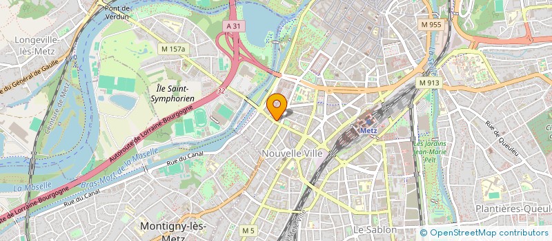 localisation de l'entreprise MONSIEUR SIRE TAMBO  METZ