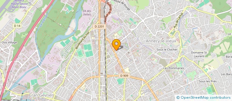 localisation de l'entreprise MONSIEUR SIREKAN MIKAELYAN  ANNECY