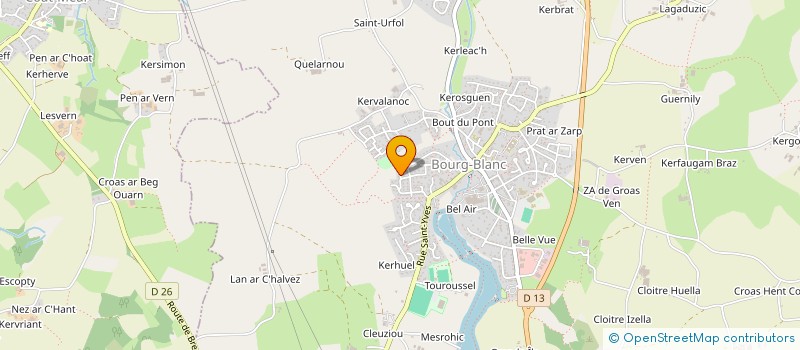 localisation de l'entreprise MONSIEUR SIRIL PERRONO à BOURG-BLANC