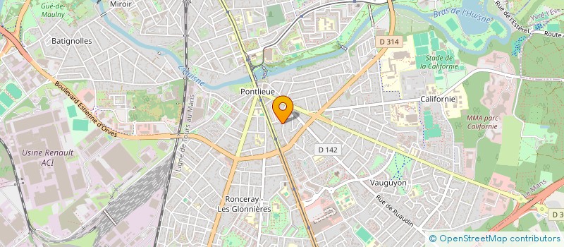 localisation de l'entreprise MONSIEUR SIRIMAN SISSOKO à LE MANS