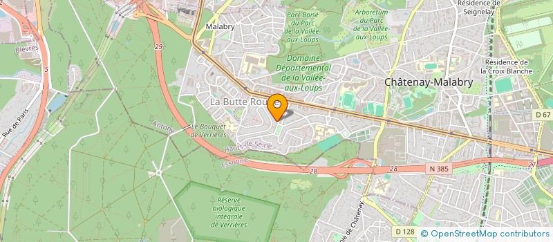 localisation de l'entreprise MONSIEUR SIRINA FADE  CHATENAY-MALABRY