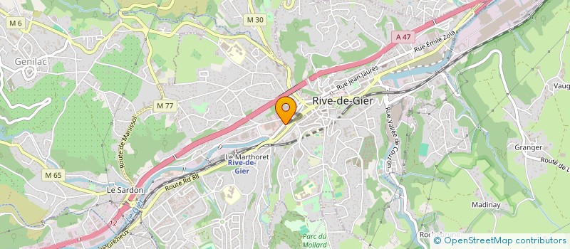 localisation de l'entreprise MONSIEUR SIRIO DI CAMILLO à RIVE-DE-GIER