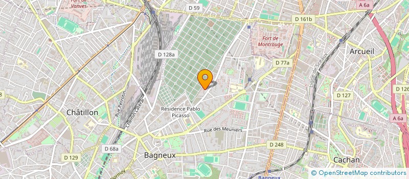 localisation de l'entreprise MONSIEUR SIROUNA N'DIAYE à BAGNEUX