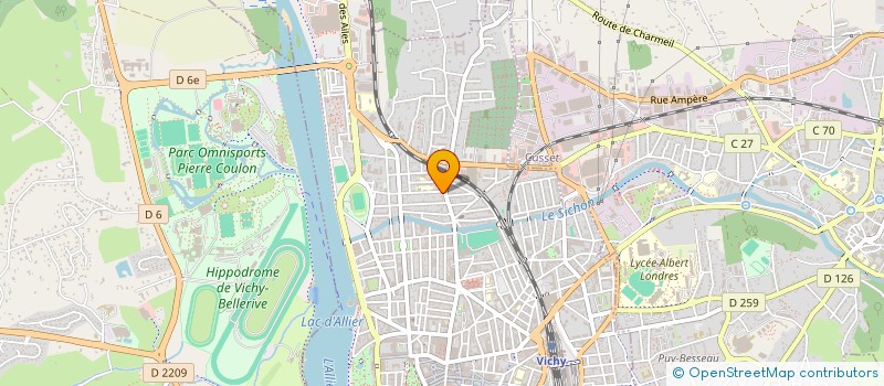 localisation de l'entreprise MONSIEUR SIRRI CAKAR à VICHY