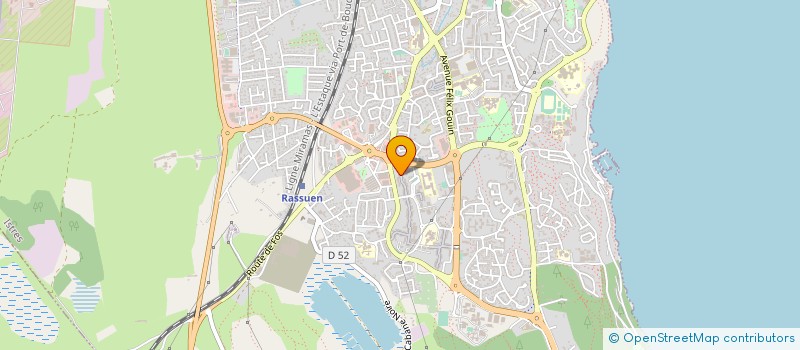 localisation de l'entreprise MONSIEUR SISI RANAIVOJAONA  ISTRES