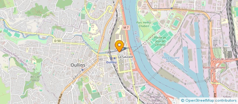 localisation de l'entreprise MONSIEUR SISOVAT NGUON  OULLINS-PIERRE-BENITE