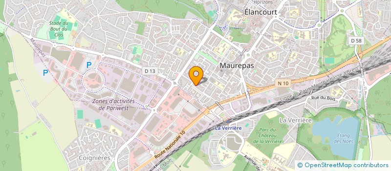 localisation de l'entreprise MONSIEUR SITAPHA CISSOKHO  MAUREPAS