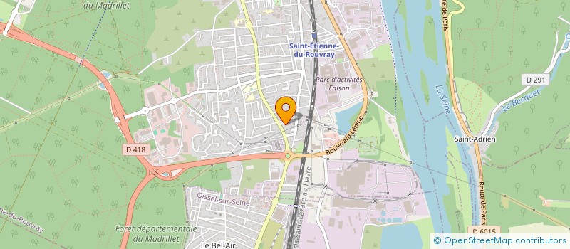 localisation de l'entreprise MONSIEUR SITENE BALOU SITENE  SAINT-ETIENNE-DU-ROUVRAY