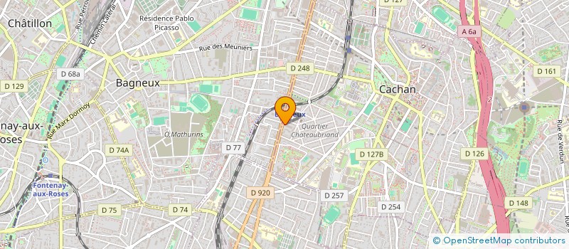 localisation de l'entreprise MONSIEUR SITHAMPARANATHAN SIVATHASAN à CACHAN