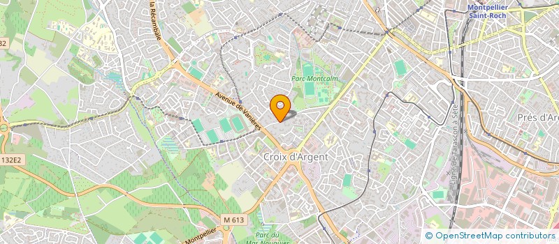 localisation de l'entreprise MONSIEUR SITTI ALI AHMED à MONTPELLIER