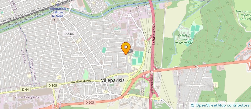 localisation de l'entreprise MONSIEUR SIVAGURUNATHAN BABIHARAN  VILLEPARISIS