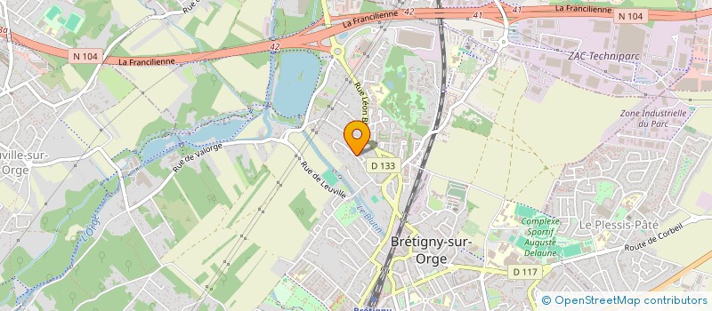 localisation de l'entreprise MONSIEUR SIVAGURUNATHAN NIRANJAN à BRETIGNY-SUR-ORGE